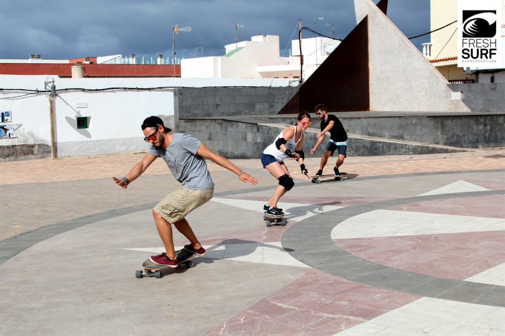 Skaten in El Cotillo