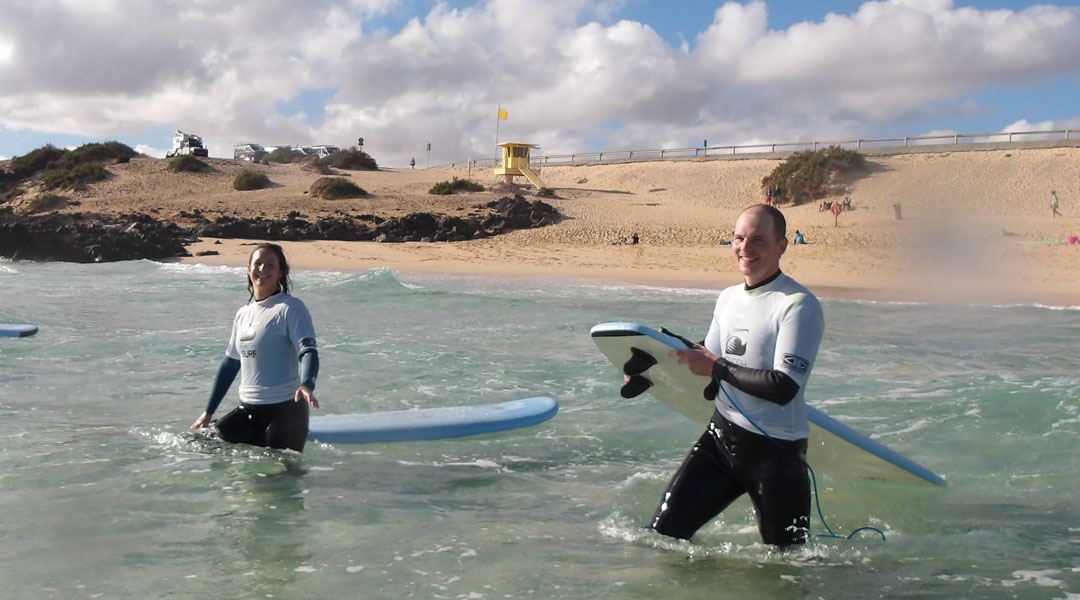 Surfwoche auf Fuerteventura-Surflesson