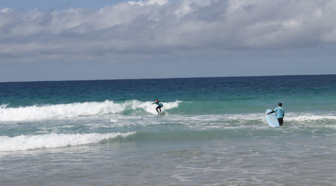 praktikum auf fuerte surfen