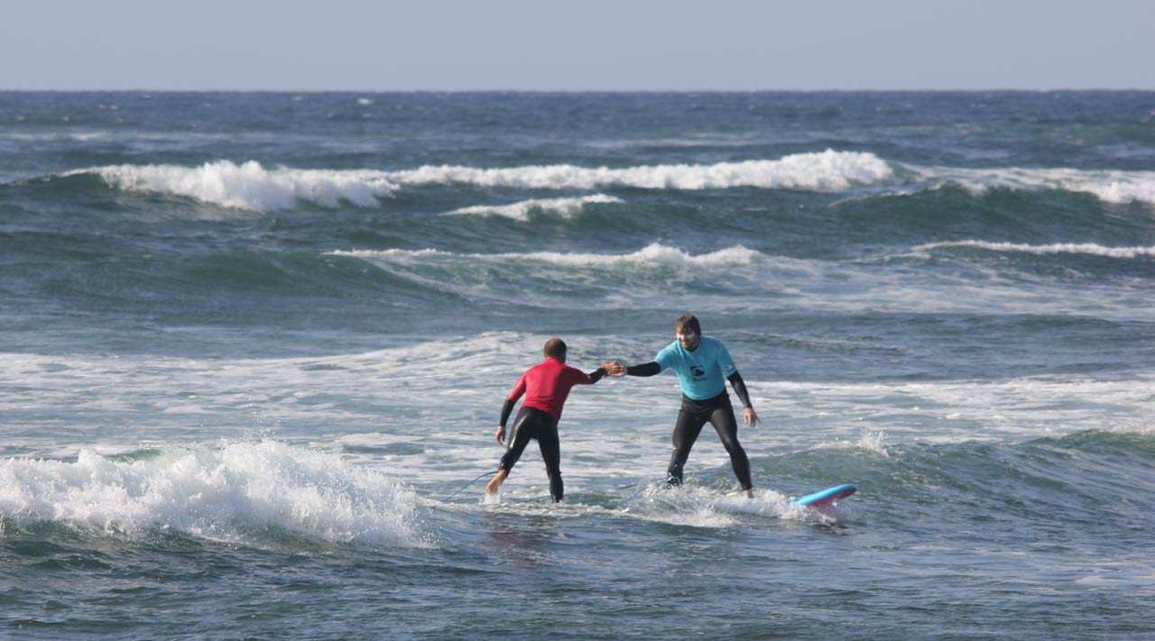 Sportliche Woche Surflesson