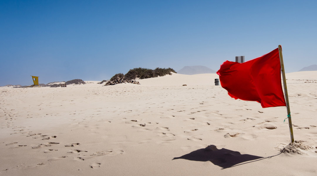 Klischee Fuerteventura Wind