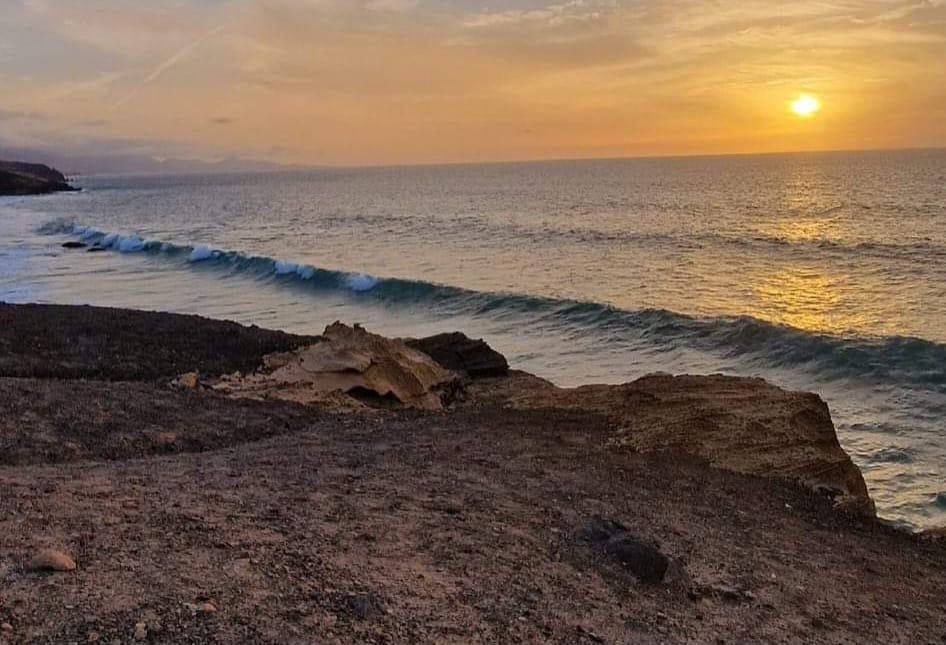 surfen in jandia - strand von la pared