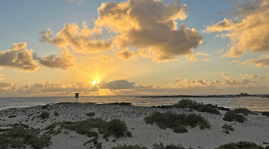 Strandurlaub auf Fuerteventura sunset