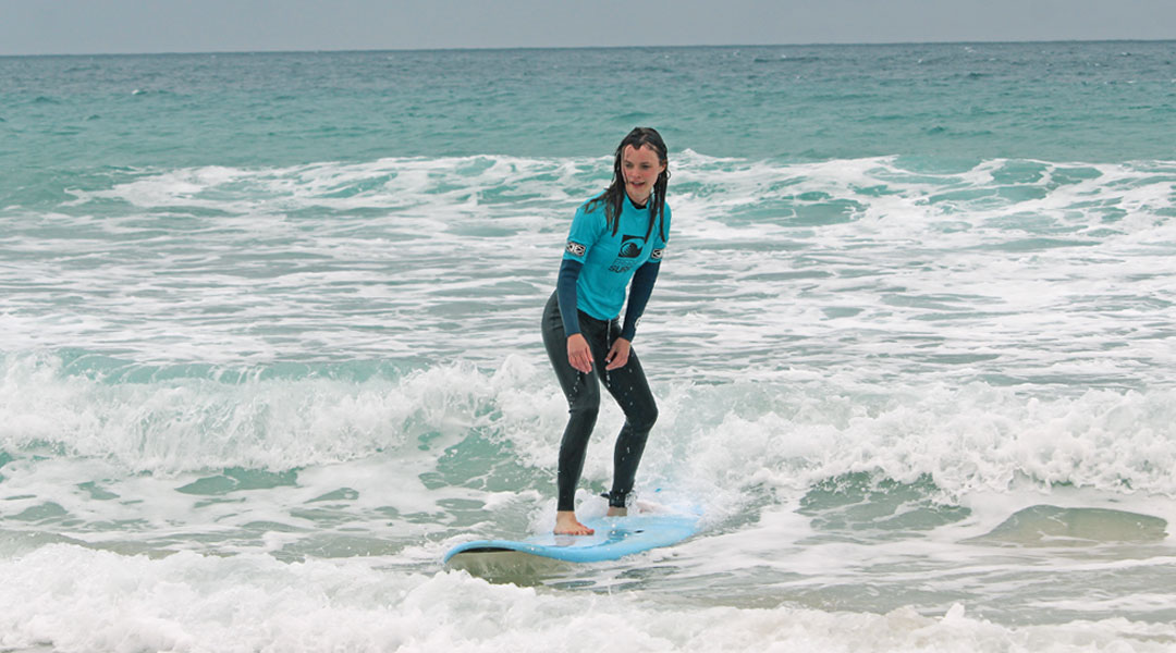 Strandurlaub auf Fuerteventura surfen in el Cotillo