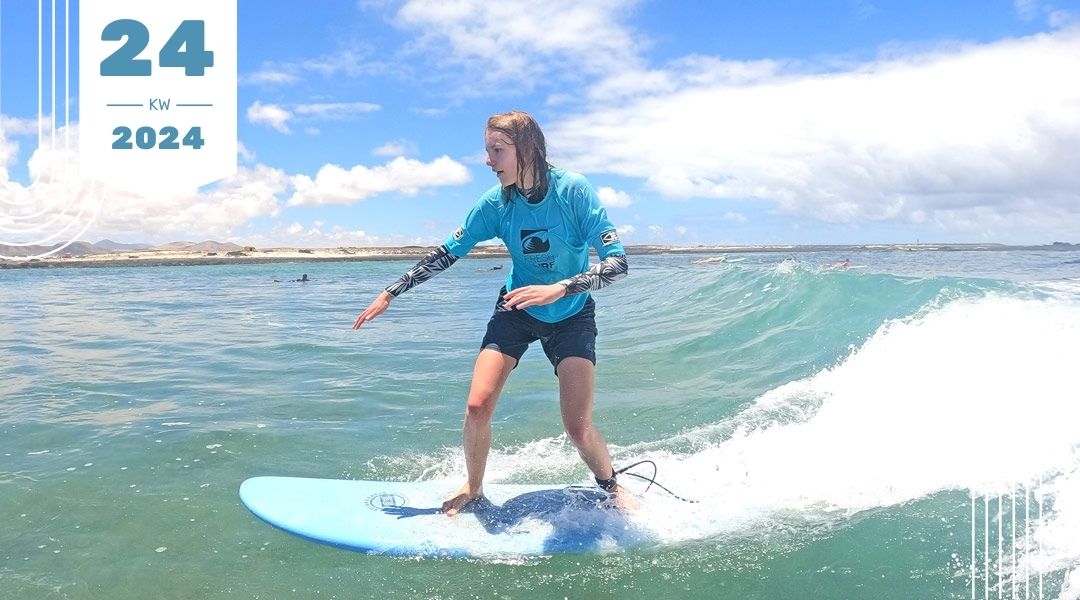 surfkurs im juni - surfen auf fuerteventura