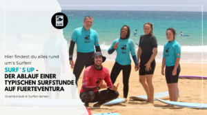 surfstunde auf fuerteventura - ablauf einer typischen surfstunde auf fuerteventura