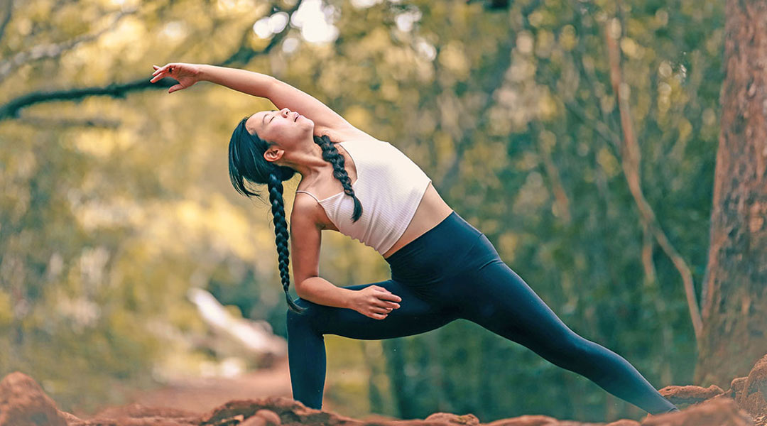 Yoga für Surfer - gestreckte Haltung