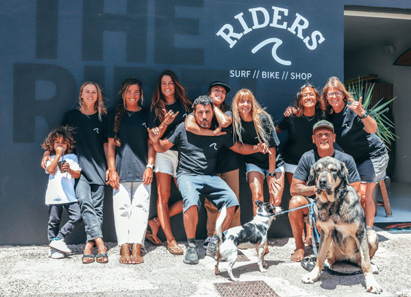 riders surf and bike surfcenter team